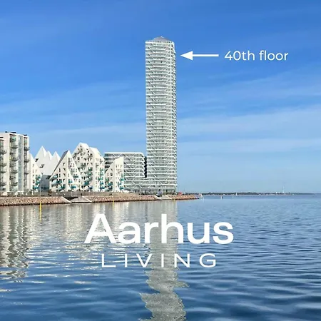Best View In Denmark From 40Th Floor Aarhus Exterior photo
