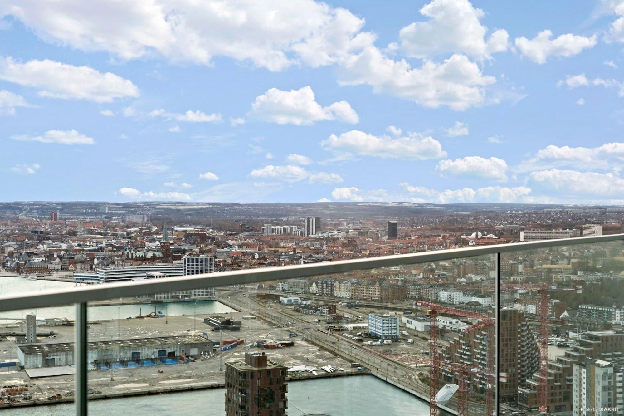 View In Denmark From 40th Floor Aarhus