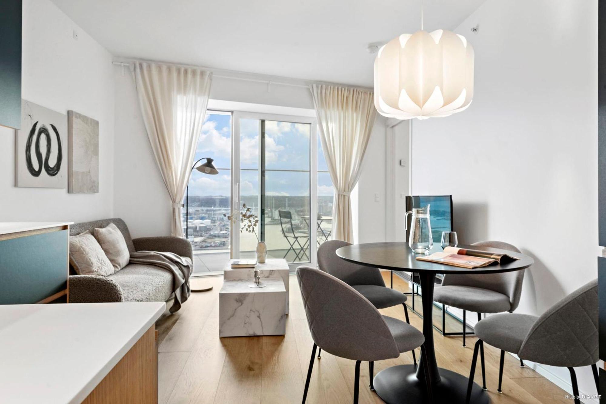 Apartment View In Denmark From 40th Floor Aarhus